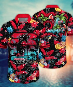 Cincinnati Bearcats NCAA Flower Hawaii Shirt For Fans Ver 34