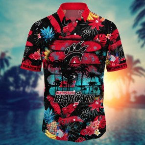 Cincinnati Bearcats NCAA Flower Hawaii Shirt For Fans Ver 34