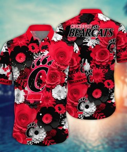 Cincinnati Bearcats NCAA Flower Hawaii Shirt For Fans Ver 35