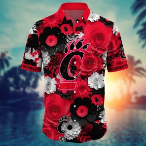 Cincinnati Bearcats NCAA Flower Hawaii Shirt For Fans Ver 35