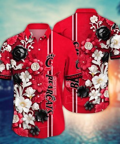 Cincinnati Bearcats NCAA Flower Hawaii Shirt For Fans Ver 37