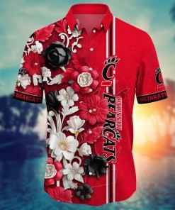 Cincinnati Bearcats NCAA Flower Hawaii Shirt For Fans Ver 37