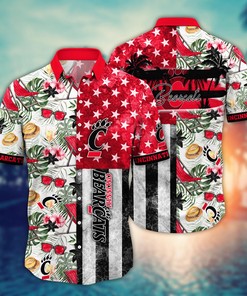 Cincinnati Bearcats NCAA Flower Hawaii Shirt For Fans Ver 7