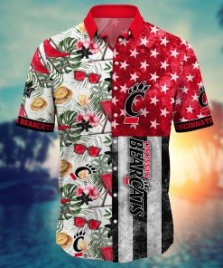 Cincinnati Bearcats NCAA Flower Hawaii Shirt For Fans Ver 7