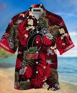 Cincinnati Bearcats Summer Hawaiian Shirts, With Tropical Patterns for Fans