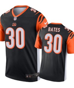 Cincinnati Bengals #30 Jessie Bates Nike Color Rush Black Jersey