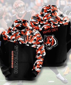 Cincinnati Bengals 3D Hoodie Zip Hoodie 03
