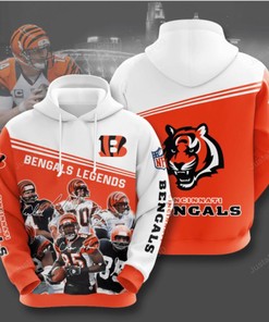 Cincinnati Bengals 3D Hoodie Zip Hoodie 05