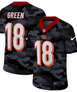 Cincinnati Bengals A. J. Green #18 Nfl 2020 Camo Jersey