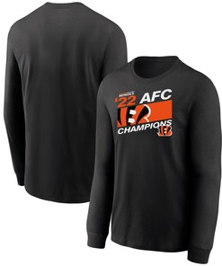 Cincinnati Bengals AFC Champions Iconic Black Men Sweatshirt