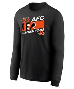 Cincinnati Bengals AFC Champions Iconic Black Men Sweatshirt