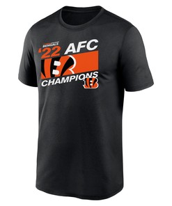 Cincinnati Bengals AFC Champions Iconic Black Men T-Shirt
