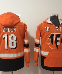 Cincinnati Bengals Aj Green #18 Nfl 2020 Orange Jersey