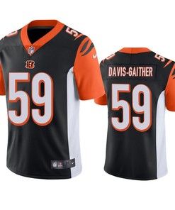 Cincinnati Bengals Akeem Davis-gaither Black Vapor Untouchable Limited Jersey