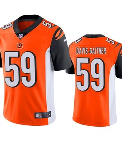 Cincinnati Bengals Akeem Davis-gaither Orange Vapor Untouchable Limited Jersey