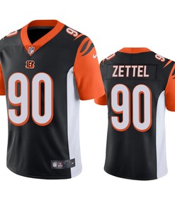 Cincinnati Bengals Anthony Zettel Black Vapor Limited Jersey