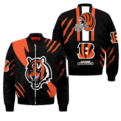 Cincinnati Bengals Bomber Jacket 21 Sport Design