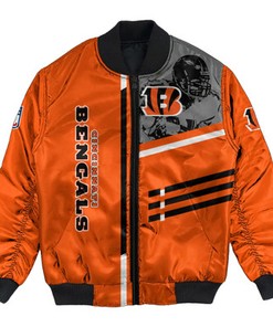 Cincinnati Bengals Bomber Jacket Personalized Football For Fan- NFL