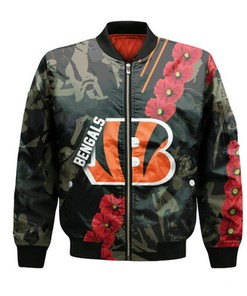 Cincinnati Bengals Bomber Sport Style Keep Go on- NFL