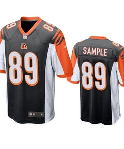 Cincinnati Bengals Drew Sample 2019 Nfl Draft Black Game Jersey