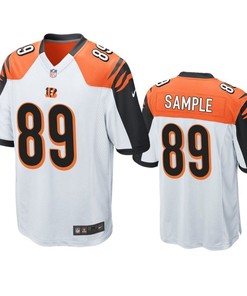 Cincinnati Bengals Drew Sample 2019 Nfl Draft White Game Jersey