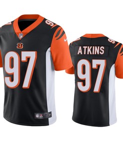 Cincinnati Bengals Geno Atkins Black Vapor Limited Jersey