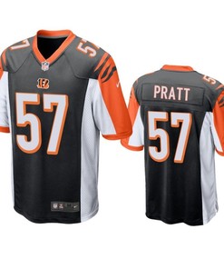 Cincinnati Bengals Germaine Pratt 2019 Nfl Draft Black Game Jersey