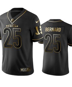 Cincinnati Bengals Giovani Bernard Black Golden Edition 2019 Vapor Untouchable Limited Jersey - Mens