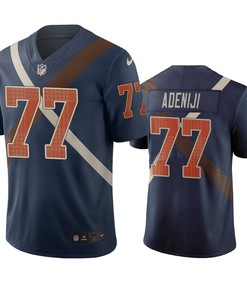Cincinnati Bengals Hakeem Adeniji Navy City Edition Vapor Limited Jersey