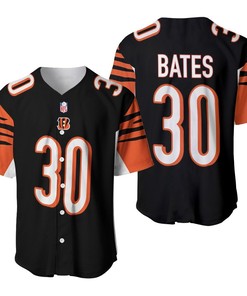 Cincinnati Bengals Jessie Bates #30 Great Player Nfl American Football Black 2019 3d Designed Allover Gift For Bengals Fans Baseball Jersey