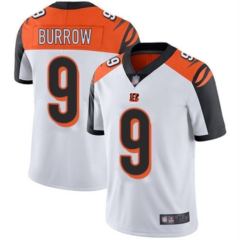 Cincinnati Bengals Joe Burrow #9 Nfl 2020 White Jersey Jersey
