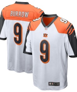 Cincinnati Bengals Joe Burrow White 2020 Nfl Draft First Round Pick Game Jersey