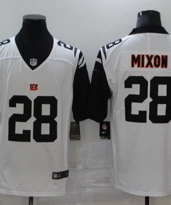 Cincinnati Bengals Joe Mixon #28 Nfl 2020 White Jersey Jersey
