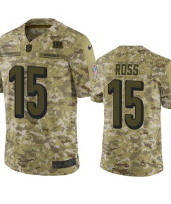 Cincinnati Bengals John Ross Jersey Nfl Camo Salute To Service