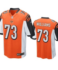 Cincinnati Bengals Jonah Williams 2019 Nfl Draft Orange Game Jersey