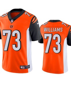 Cincinnati Bengals Jonah Williams 2019 Nfl Draft Orange Vapor Limited Jersey