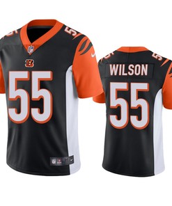 Cincinnati Bengals Logan Wilson Black Vapor Limited Jersey