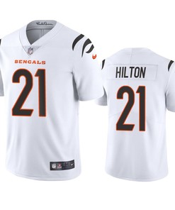 Cincinnati Bengals Mike Hilton 21 White Vapor Limited Jersey