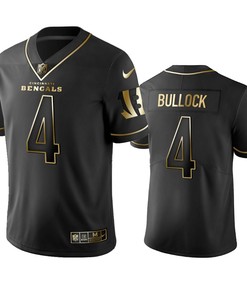 Cincinnati Bengals Randy Bullock Black Golden Edition 2019 Vapor Untouchable Limited Jersey - Mens