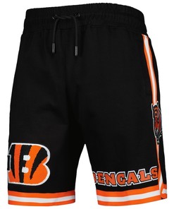 Cincinnati Bengals Team Standard Core Shorts - Black/Orange