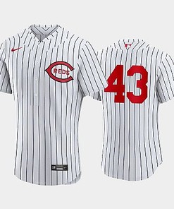 Cincinnati Reds 2022-23 Field of Dreams White 43 Alexis Diaz Jersey