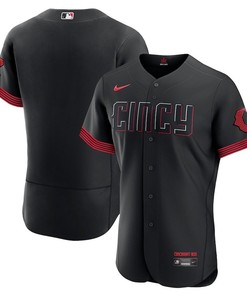 Cincinnati Reds 2023 City Connect Elite Jersey - Black