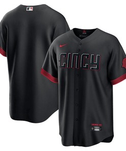 Cincinnati Reds 2023 City Connect Men Jersey - Black