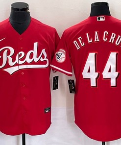 Cincinnati Reds #44 Elly De La Cruz Jersey - Red