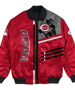 Cincinnati Reds Bomber Jacket Personalized Baseball For Fan - MLB
