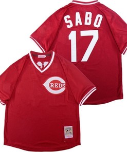Cincinnati Reds Chris Sabo #17 2020 Mlb Red Jersey