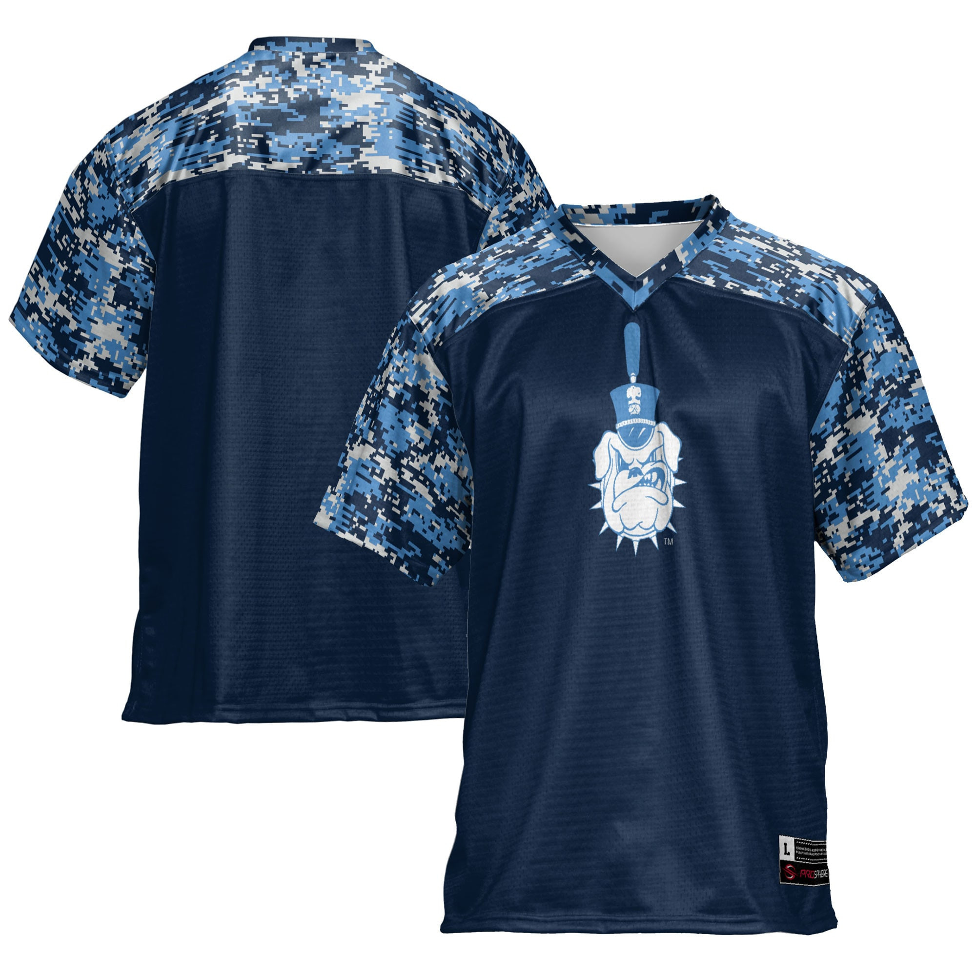 Citadel Bulldogs Football Jersey - Navy Ncaa