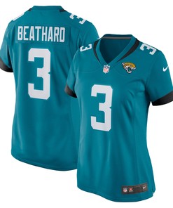 C.j. Beathard Jacksonville Jaguars Womens Game Jersey - Teal Nfl