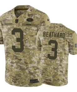 C.j. Beathard Jersey Nfl Camo San Francisco 49ers