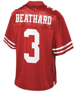 C.j. Beathard San Francisco 49ers Nfl Pro Line Team Player Jersey - Scarlet